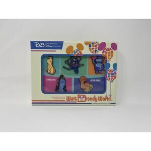 D23 Exclusive Disney 50th Anniversary Galactic Journeys Pin Set LIMITED EDITION